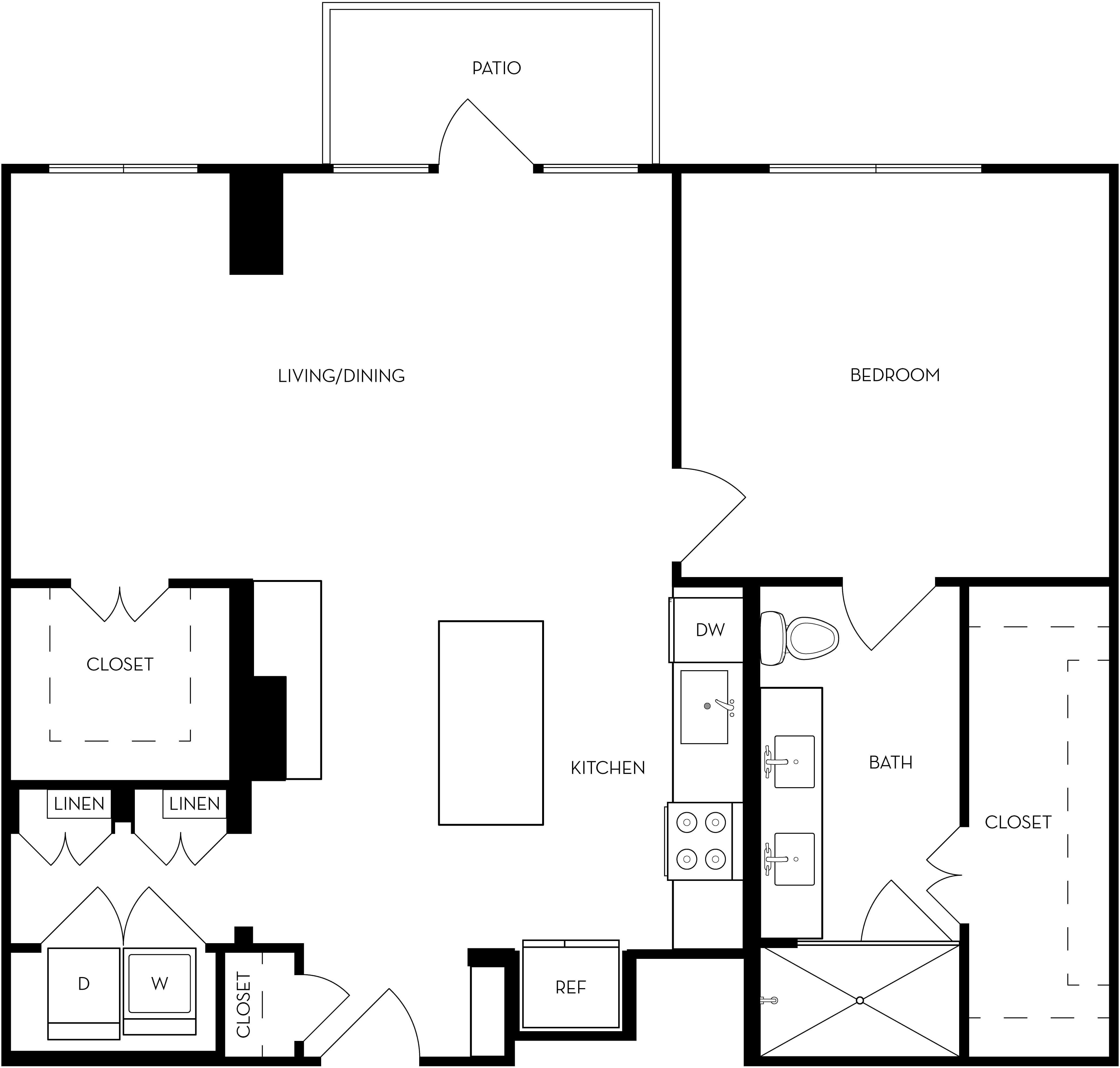 Downtown Phoenix Apartments For Rent The Ryan Floor Plans